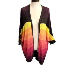 American Eagle Outfitters Colorful Striped Cardigan